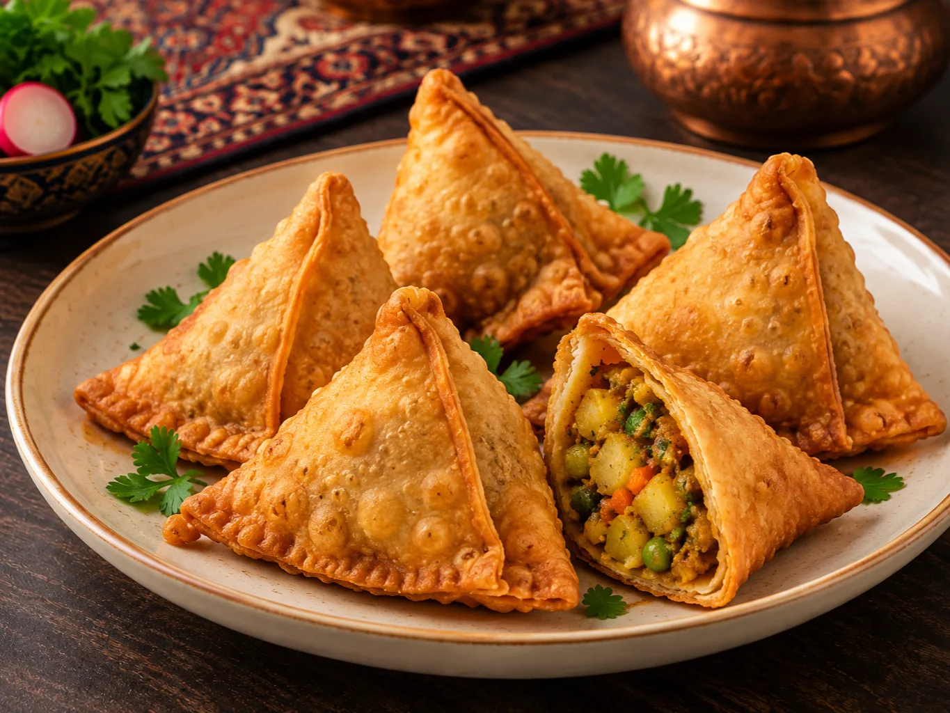 Vegetable Samosas